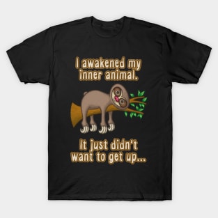 Sloth Spirit Animal T-Shirt